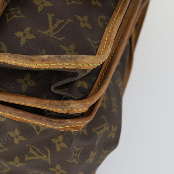 LOUIS VUITTON Monogram Sac Kleber Travel Bag M58122 LV Auth 163178