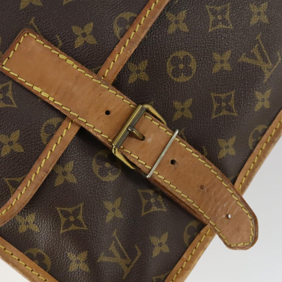 LOUIS VUITTON Monogram Sac Kleber Travel Bag M58122 LV Auth 163178