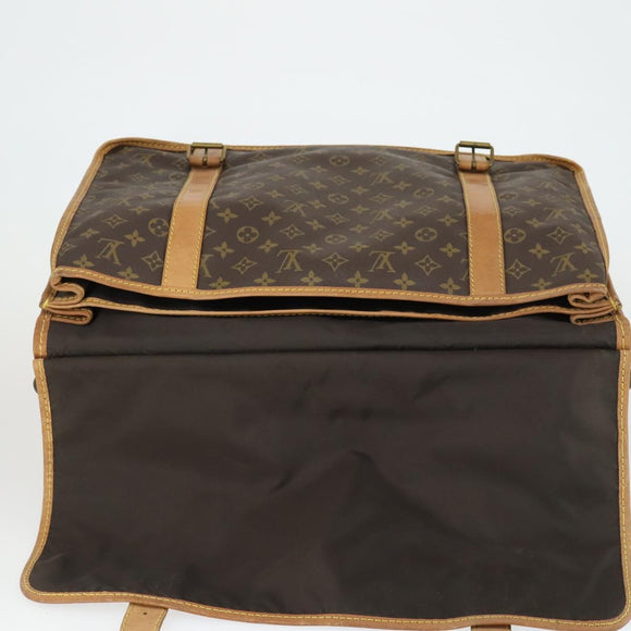 LOUIS VUITTON Monogram Sac Kleber Travel Bag M58122 LV Auth 163178