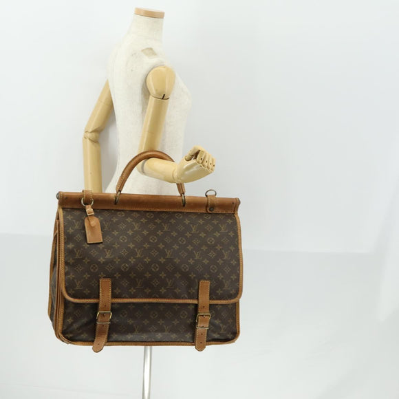 LOUIS VUITTON Monogram Sac Kleber Travel Bag M58122 LV Auth 163178