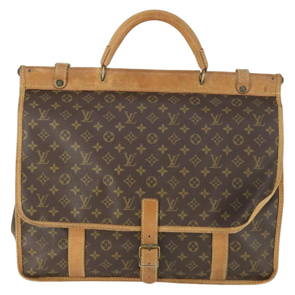 LOUIS VUITTON Monogram Sac Kleber Travel Bag M58122 LV Auth 163178