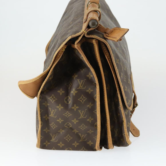 LOUIS VUITTON Monogram Sac Kleber Travel Bag M58122 LV Auth 163178
