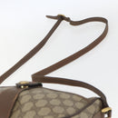 GUCCI GG Supreme Web Sherry Line Shoulder Bag PVC Beige 89 02 032 Auth 163179-8
