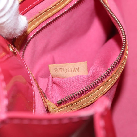 LOUIS VUITTON Monogram Vernis Reade PM Hand Bag Fran Boise M9132F LV Auth 163180A