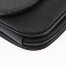 GUCCI Micro GG Supreme Shoulder Bag PVC Black Gold 001 406 1780 Auth 163182-9