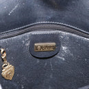GUCCI Micro GG Supreme Shoulder Bag PVC Black Gold 001 406 1780 Auth 163182-19