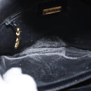 GUCCI Micro GG Supreme Shoulder Bag PVC Black Gold 001 406 1780 Auth 163182-10