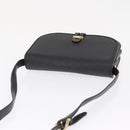 GUCCI Micro GG Supreme Shoulder Bag PVC Black Gold 001 406 1780 Auth 163182-6