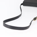 GUCCI Micro GG Supreme Shoulder Bag PVC Black Gold 001 406 1780 Auth 163182-7