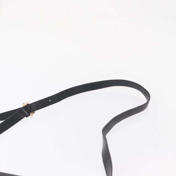 GUCCI Micro GG Supreme Shoulder Bag PVC Black Gold 001 406 1780 Auth 163182
