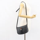 GUCCI Micro GG Supreme Web Sherry Line Bag PVC Black 001 754 6177 Auth 163185-26