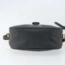 GUCCI Micro GG Supreme Web Sherry Line Bag PVC Black 001 754 6177 Auth 163185-9