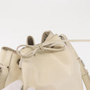 LOUIS VUITTON Epi Petit Noe Umhängetasche Weiß Yvoire M4084J LV Auth 163189-18