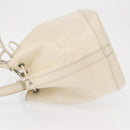 LOUIS VUITTON Epi Petit Noe Umhängetasche Weiß Yvoire M4084J LV Auth 163189-4