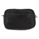 PRADA Shoulder Bag Leather Pink Gold Auth 163191-3