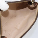 LOUIS VUITTON Monogram Trousse Demi Ronde Cosmetic Pouch M47520 LV Auth 163194-14