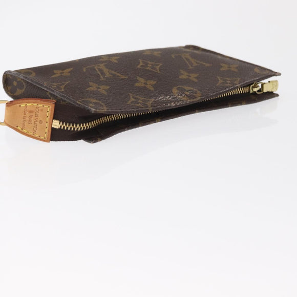 LOUIS VUITTON Monogram Bucket PM Accessory Pouch LV Auth 163199