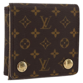 LOUIS VUITTON Monogram Jewelry case Jewelry Box LV Auth 163202
