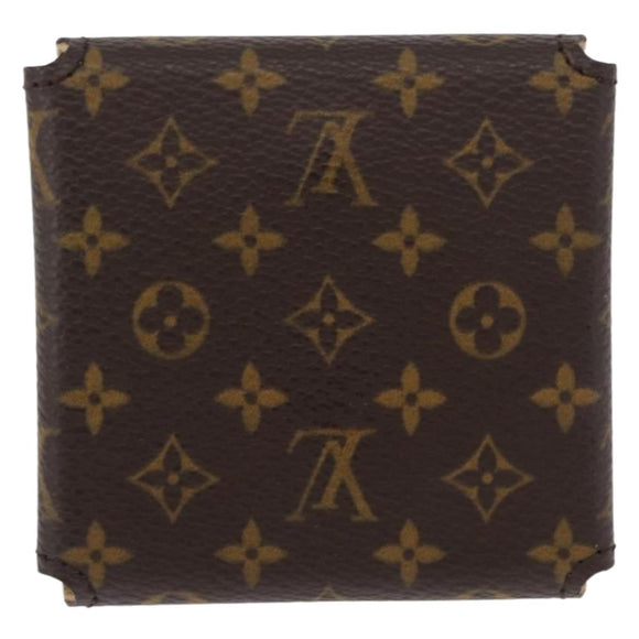 LOUIS VUITTON Monogram Jewelry case Jewelry Box LV Auth 163202