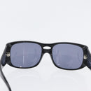 CHANEL COCO Mark Sunglasses plastic Black CC Auth 163203-2