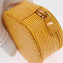 LOUIS VUITTON Epi Ecrin Bijoux 8 Jewelry Box Yellow M48229 LV Auth 163204-16