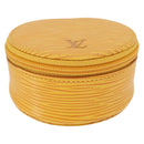LOUIS VUITTON Epi Ecrin Bijoux 8 Jewelry Box Yellow M48229 LV Auth 163204-13