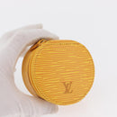 LOUIS VUITTON Epi Ecrin Bijoux 8 Jewelry Box Yellow M48229 LV Auth 163204-5