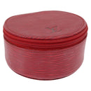 LOUIS VUITTON Epi Ecrin Bijoux 10 Jewelry Box Red M48217 LV Auth 163207-1