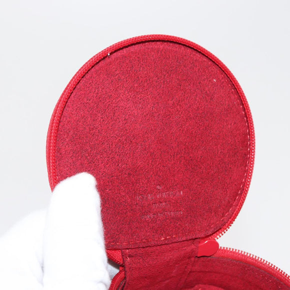 LOUIS VUITTON Epi Ecrin Bijoux 10 Jewelry Box Red M48217 LV Auth 163207