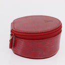 LOUIS VUITTON Epi Ecrin Bijoux 10 Jewelry Box Red M48217 LV Auth 163207-4