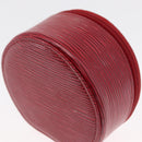 LOUIS VUITTON Epi Ecrin Bijoux 10 Jewelry Box Red M48217 LV Auth 163207-14