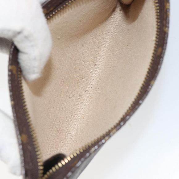 LOUIS VUITTON Monogram Bucket PM Accessory Pouch LV Auth 163208
