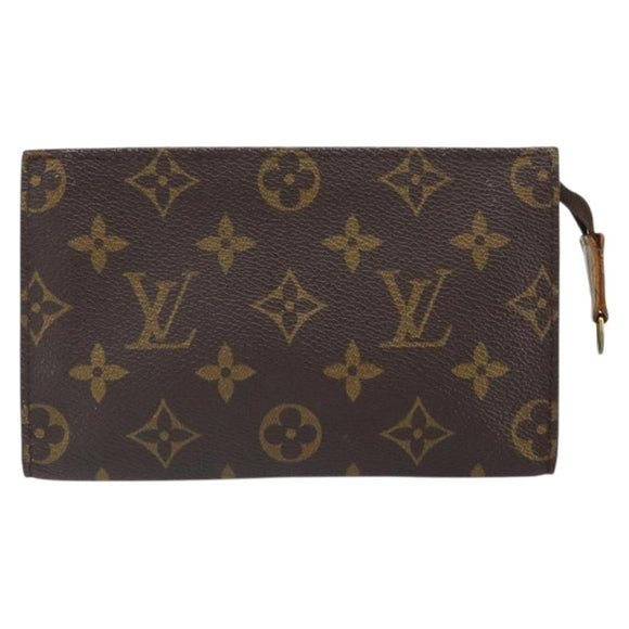 LOUIS VUITTON Monogram Bucket PM Accessory Pouch LV Auth 163208