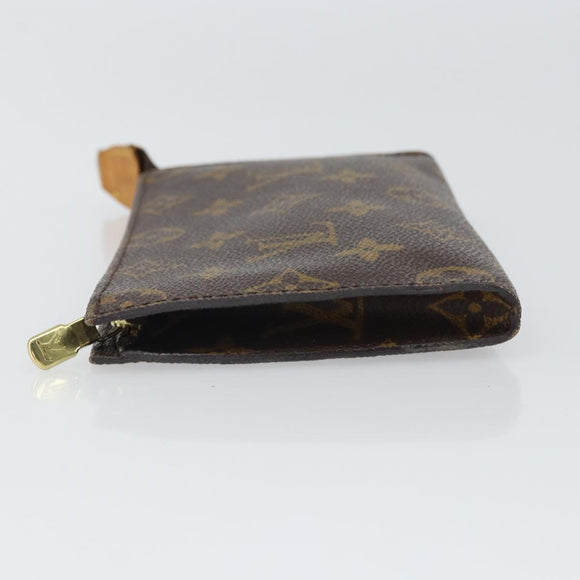 LOUIS VUITTON Monogram Bucket PM Accessory Pouch LV Auth 163208