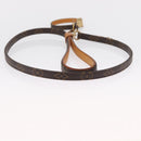 LOUIS VUITTON Less Baxter MM/Collier Baxter XS Leash M58703/M58056 Auth 163211-10