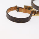 LOUIS VUITTON Less Baxter MM/Collier Baxter XS Leash M58703/M58056 Auth 163211-5