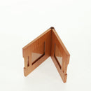 HERMES Photo Frame Wood Beige Auth 163212M-18