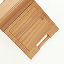 HERMES Photo Frame Wood Beige Auth 163212M-9