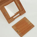 HERMES Photo Frame Wood Beige Auth 163212M-10