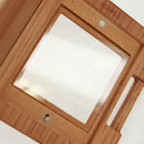 HERMES Photo Frame Wood Beige Auth 163212M-19