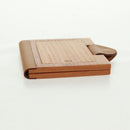 HERMES Photo Frame Wood Beige Auth 163212M-5