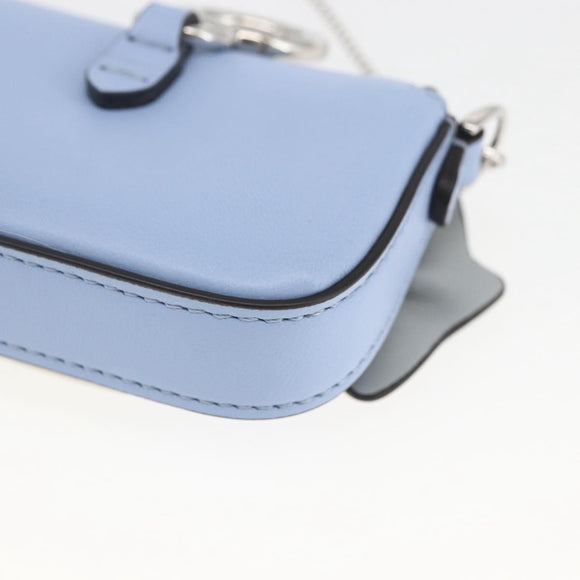 FENDI POKÉMON Dratini Nano Bucket Chain Shoulder Pouch Light Blue Auth 163214SM