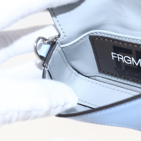 FENDI POKÉMON Dratini Nano Bucket Chain Shoulder Pouch Light Blue Auth 163214SM