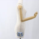 FENDI POKÉMON Dratini Nano Bucket Chain Shoulder Pouch Light Blue Auth 163214SM-24