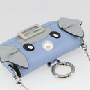 FENDI POKÉMON Dratini Nano Bucket Chain Shoulder Pouch Light Blue Auth 163214SM-6
