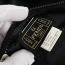 FENDI Zucca Canvas Reversible Coat Brown Black Auth 163216SAM-17