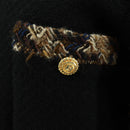 CHANEL Jacke Tweed Schwarz CC Auth 163218SAM-6