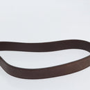 GUCCI GG Canvas Guccissima Shoulder Bag Brown Silver 148476 Auth 163233-8