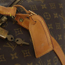 LOUIS VUITTON Monogram Keepall Bandouliere 55 Boston Bag M41414 LV Auth 163242-18