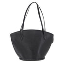 LOUIS VUITTON Epi Saint Jacques Shoulder Bag Black M52262 LV Auth 163244-1